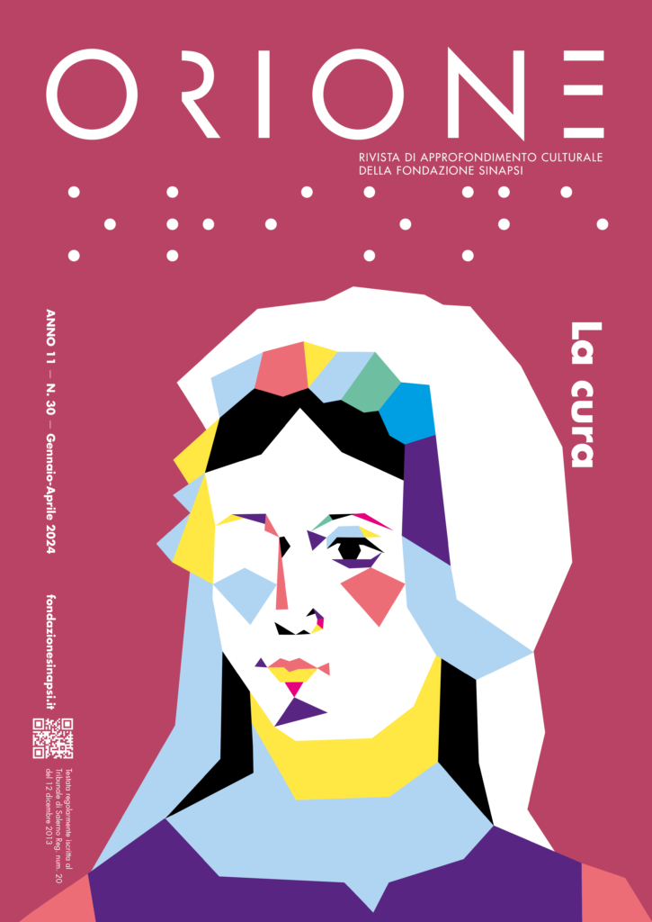 Orione 30 - La Cura - In copertina: Illustrazione di Bruna Pallante, "Omaggio a Trotula de Ruggiero"